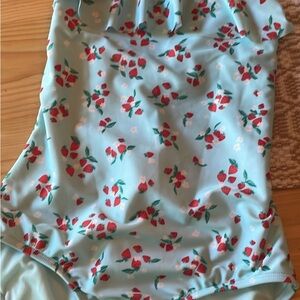 Cat & Jack Strawberry Print Swimsuit